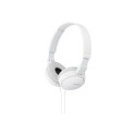 Sony | MDR-ZX110APW.CE7 | Wireless | On-Ear | Microphone | White