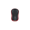 Logitech | Mouse | M185 | Wireless | Red