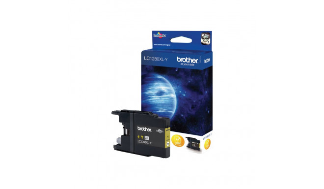 Brother LC1280XLY Tindikassett Kollane