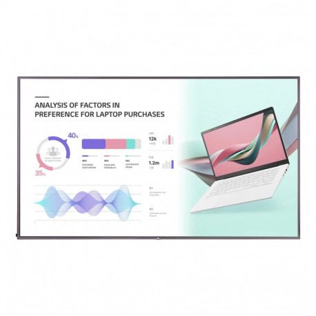 LG 98UH5J-H.AEU 98" horisontaalne/vertikaalne 24/7 WebOS 500 cd/m² 8 ms 178° 178°