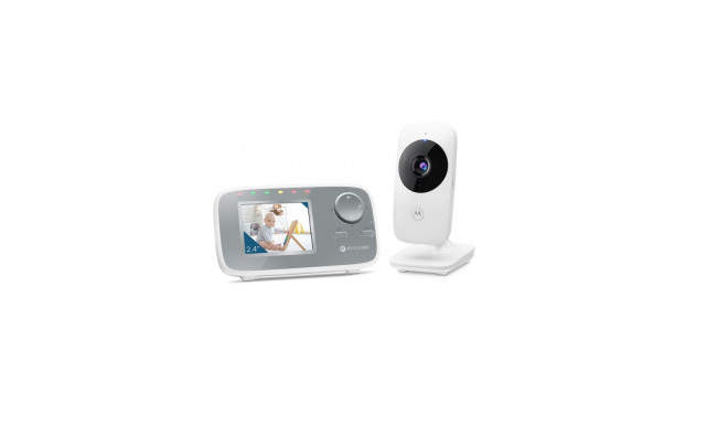 Motorola | Video Baby Monitor | VM482 2.4" | 2.4" LCD color display with 480 x 272px resolution; Roo