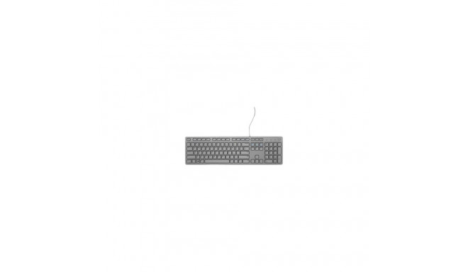 Dell | Keyboard | KB216 | Multimedia | Wired | NORD | Grey