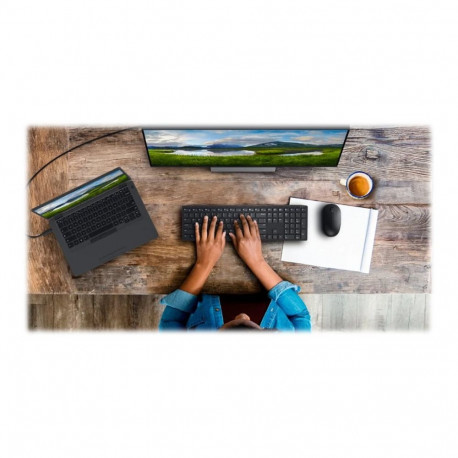 Dell | Pro Keyboard and Mouse | KM5221W | Keyboard and Mouse Set | Wireless | Batteries included | W