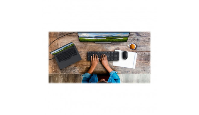 Dell | Pro klaviatuur ja hiir | KM5221W | Klaviatuuri ja hiire komplekt | Juhtmevaba | Patareid kaas