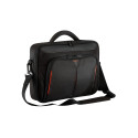 Targus | Classic+ | Fits up to size 15.6 " | Messenger - Briefcase | Black/Red | Shoulder strap