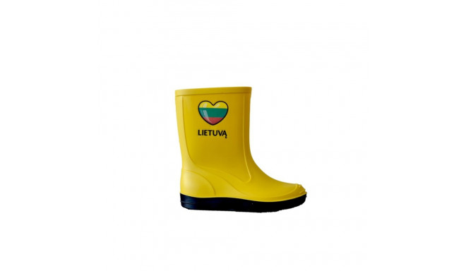 KIDS BOOTS 120PL SYMBOL YELLOW SIZE 27