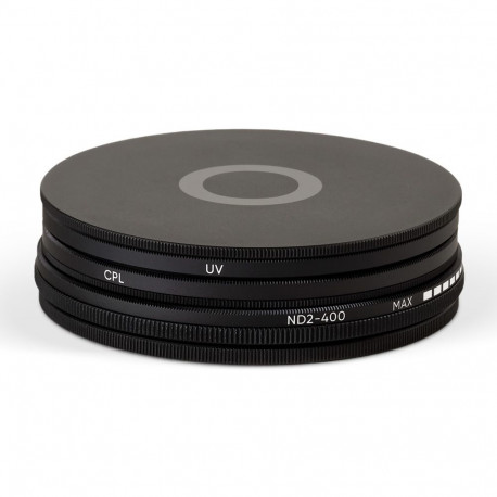 Urth 77mm UV, Circular Polarizing (CPL), ND2 400 Lens Filter Kit