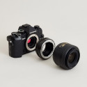 Urth Lens Mount Adapter: Compatible with Nikon F (G Type) Lens to Micro Four Thirds (M4/3) Camera Bo