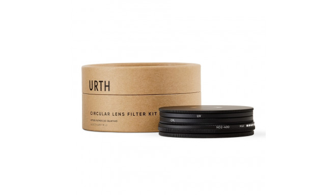 Urth 39mm UV, Circular Polarizing (CPL), ND2 400 Lens Filter Kit