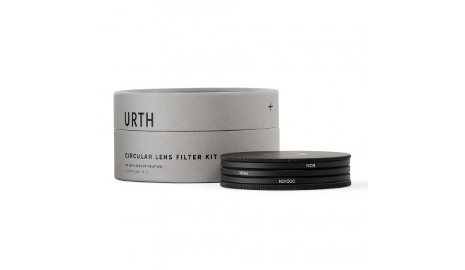 Urth 72mm ND8, ND64, ND1000 Lens Filter Kit (Plus+)