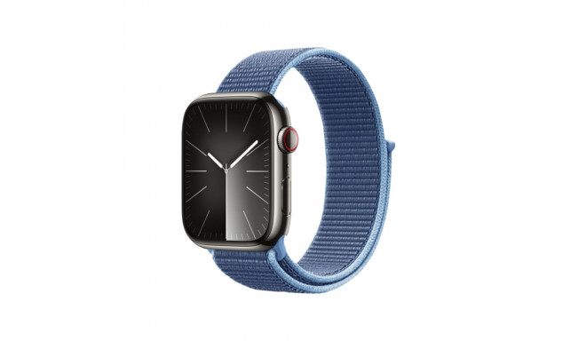 Crong Nylon - Pasek sportowy do Apple Watch 44/45/46/49 mm (Ocean Blue)