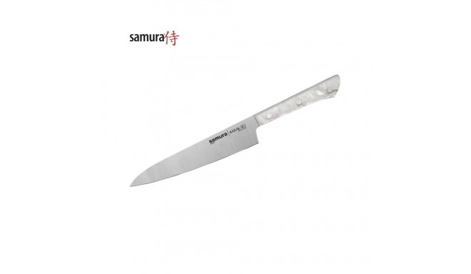 Samura Harakiri Acryl Handle Universal Kitchen knife Paring 150mm from AUS 8 Japanese steel 58 HRC