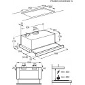 Pull-out hood Electrolux LFP326AB