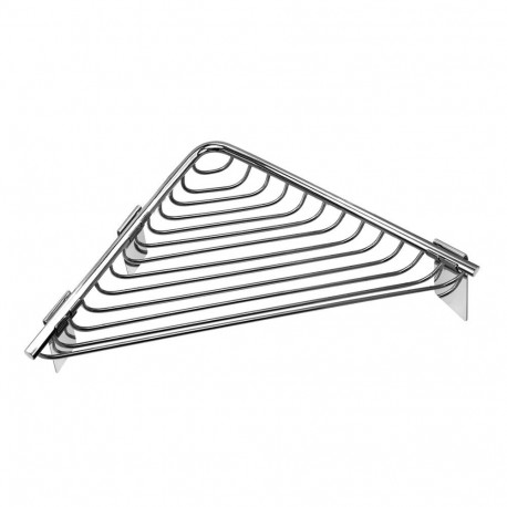 Corner shelf for shower Kapitan NETS 96 36, chrome