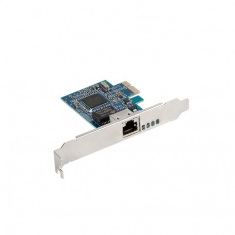 Lanberg Ethernet-võrgukaart PCI-Express → RJ45 PCI-E X1 1X RJ45 1GB Broadcom+, madala profiiliga