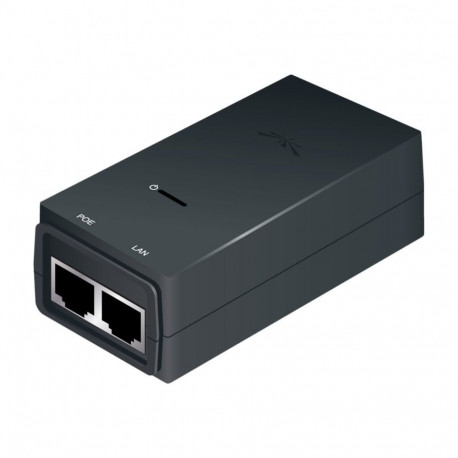 UBIQUITI POE-24-12W Ubiquiti PoE-24 passiivne PoE adapter EU/ 24V 0.5A/ maandus/ ESD kaitse/ 12W