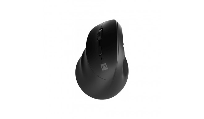 NATEC Vertical mouse Crake 2 2400DPI wireless Bluetooth 5.0+2.4Ghz left handed black