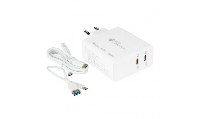 Alcasa PCA-W006W mobile device charger Universal White AC Fast charging Indoor