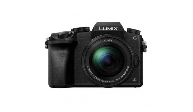 Panasonic Lumix DMC-G70 + G VARIO 12-60 MILC 16 MP Live MOS 4592 x 3448 pixels Black