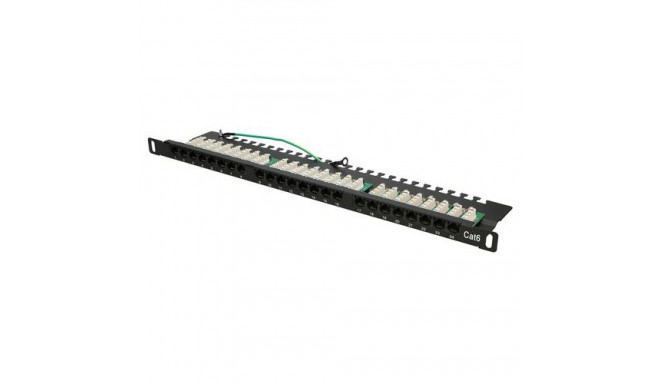 Extralink Patchpanel CAT6 UTP 0.5U 24 port