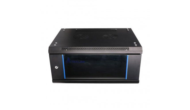 Extralink Rackmount cabinet 4U 600x450 Black wall mounted