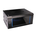 Extralink Rackmount cabinet 4U 600x450 Black wall mounted