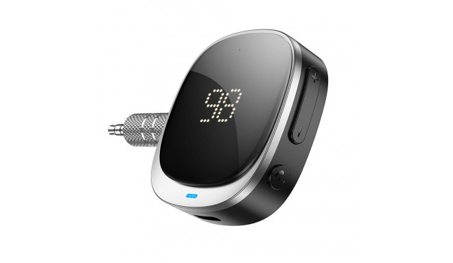 Adapter AUX bluetooth Jack 3,5 mm Hoco with display E80 black