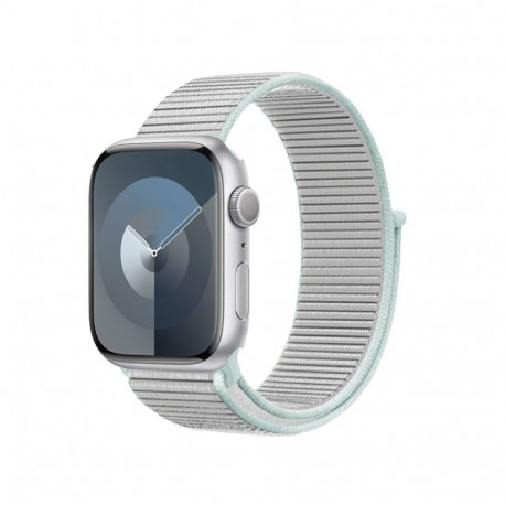 Crong Nylon - Pasek sportowy do Apple Watch 38/40/41/42 mm (Pastel Grey)