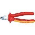 KNIPEX INSULATED SIDE PLIERS160mm