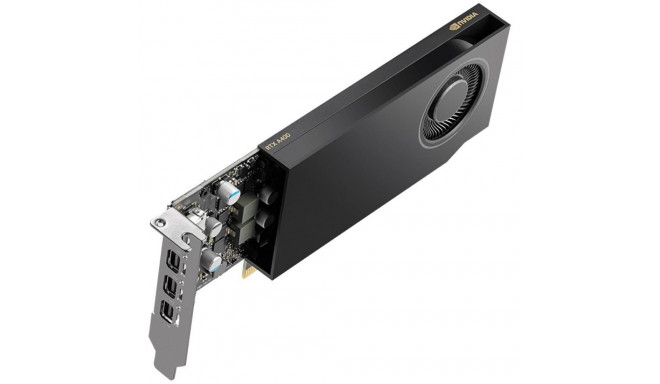 "Quadro 4GB PNY NVIDIA RTX A400 Ampere Low Profile (Retail)"