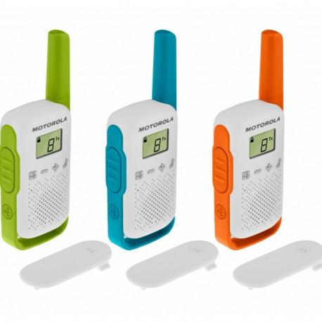 Motorola raadiosaatja Walkie Talkie TLKR T42 3tk