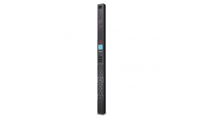 AP8858 Rack PDU 2G, Metered, ZeroU, 20A/208V, 16A/230V, (18) C13 & (2) C19