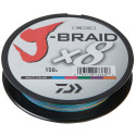 Braided fishing line Daiwa J-Braid X8 0.22mm 150m multi colour