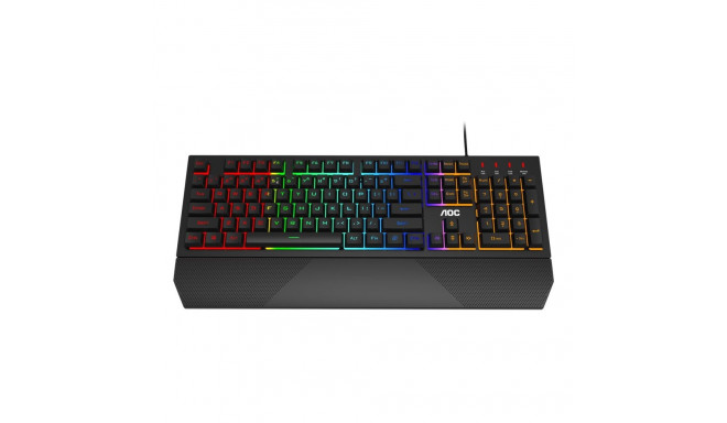 AOC GK200 Mechanical Feeling Wired Gaming Keyboard - Russian Layout