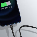 BASEUS cable 3in1 Typ C to Micro USB / Lightning / Type C 20W CAMLT-SC01 1,5 m black