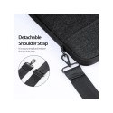 DUX DUCIS case LBJB for laptop 13-13.9" Shoulder bag black