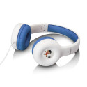 Lenco HP-010, headphones (blue, 3.5 mm jack)