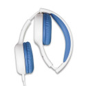 Lenco HP-010, headphones (blue, 3.5 mm jack)