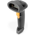 Digitus 1D barcode handheld scanner, barcode scanner (grey/black)