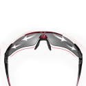 Rockbros 10001 polarizing cycling glasses - black and red