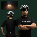 Rockbros 15120002004 short sleeve XL cycling jersey - black