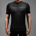 Rockbros 15120002005 short sleeve XXL cycling jersey - black