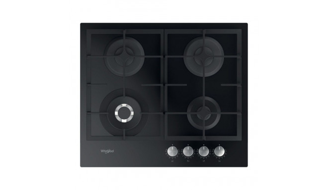 Whirlpool AKTL 629/NB1 must integreeritud 59 cm gaas 4 tsooni pliit