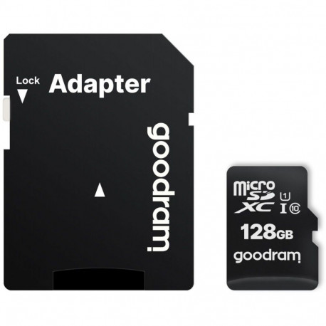 Mälukaart Goodram 128GB MicroSDXC + adapter