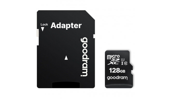 Mälukaart Goodram 128GB MicroSDXC + adapter