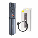 Baseus Orange Dot Multifunctionale remote control for presentation, with a green laser pointer - gra