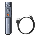 Baseus Orange Dot Multifunctionale remote control for presentation, with a green laser pointer - gra