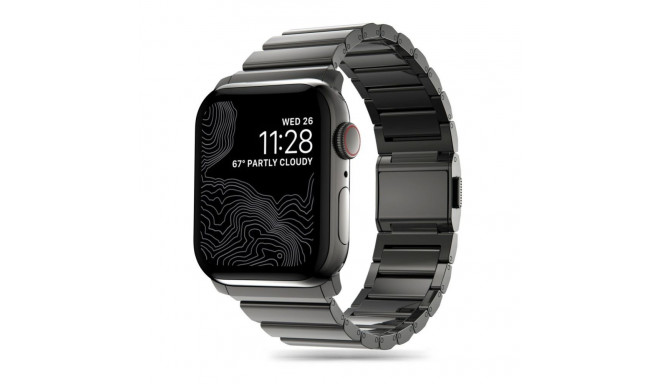 TECH-PROTECT STEELBAND APPLE WATCH 6 / 7 / 8 / 9 / 10 / SE / ULTRA 1 / 2 (44 / 45 / 46 / 49 MM) BLAC