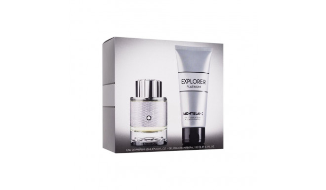 Montblanc Explorer Platinum Eau de Parfum (60ml) (Edp 60 ml + Shower Gel 100 ml)