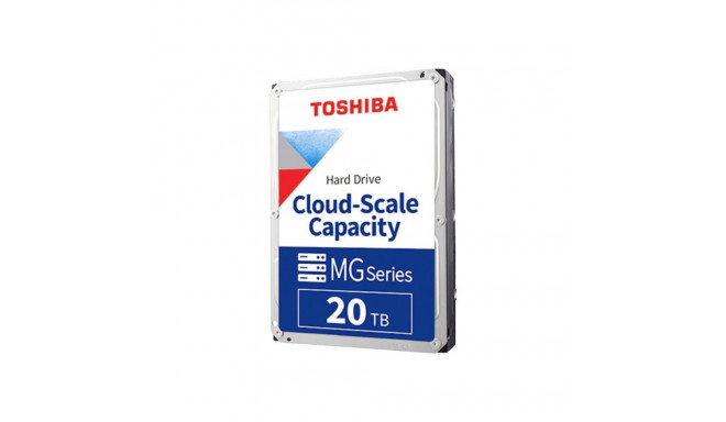 TOSHIBA MG Series - Enterprise Capacity HDD 20TB 3.5i SATA 6Gbit/s 512e - MG10ACA20TE